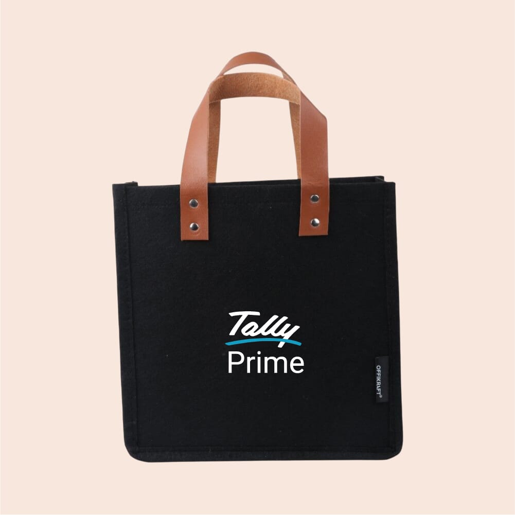 Felt Bag Small- Black